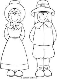 Pilgrim Clipart Black And White.