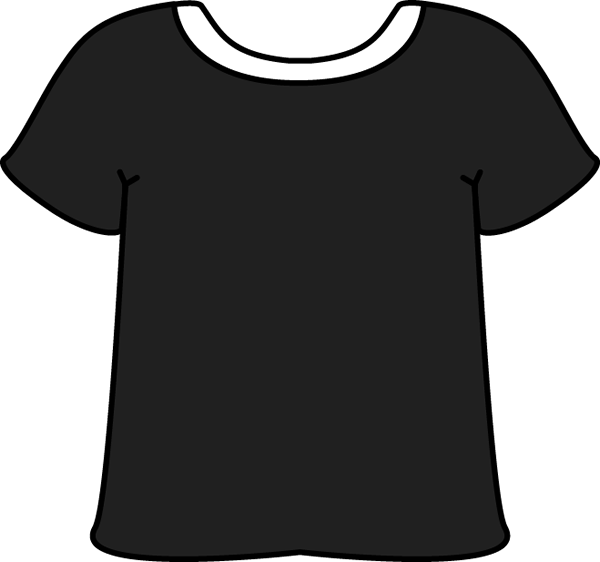 T Shirt Clipart Black And White & T Shirt Black And White Clip Art.