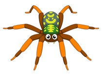 Free Spider Clipart.