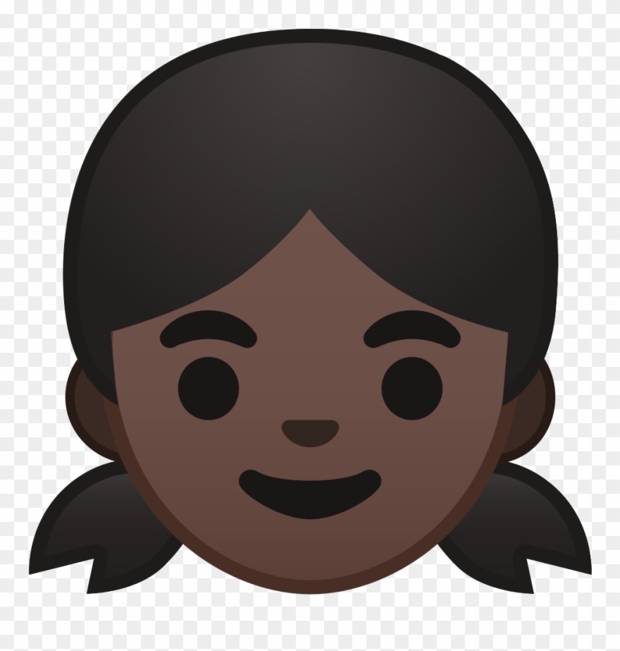 Black Girl Emoji Png.