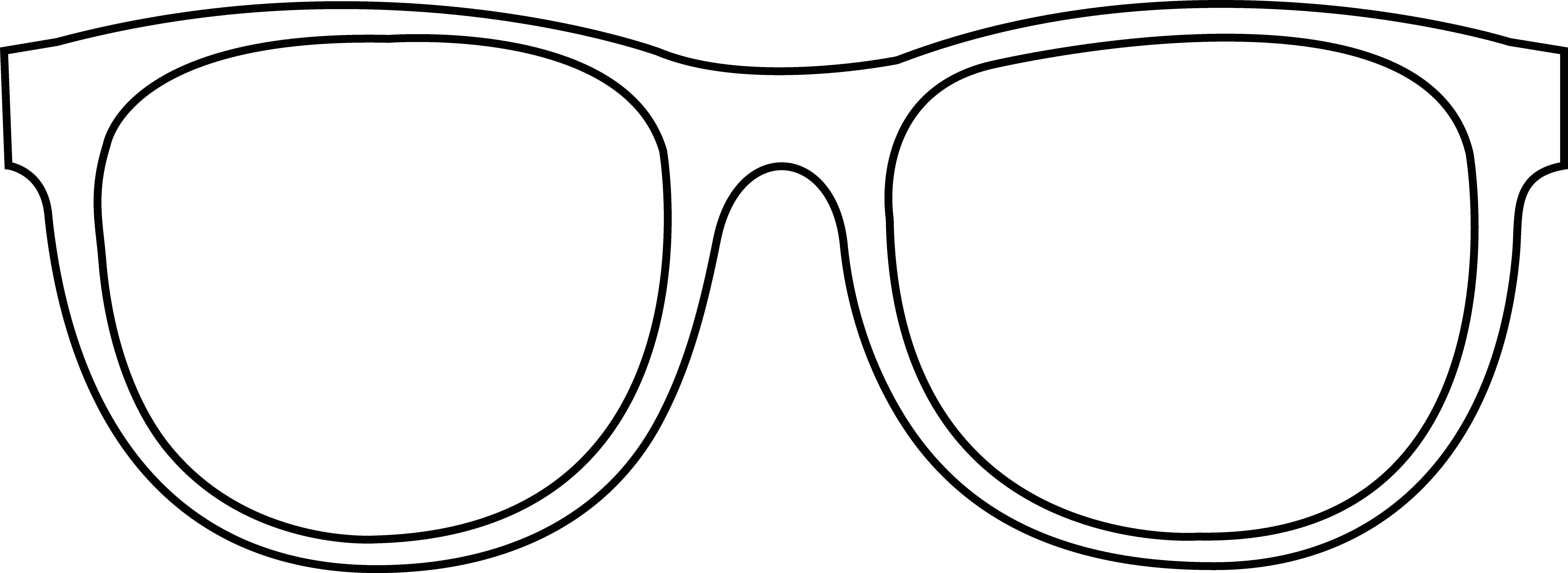 Sunglasses glasses clipart black and white free clipart images.