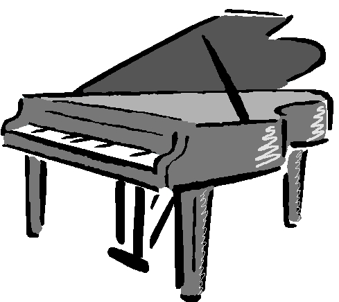 Grand Piano Clipart.