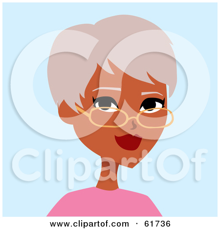 Black Grandma Clipart.