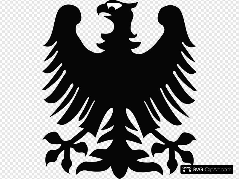 Black Eagle Clip art, Icon and SVG.