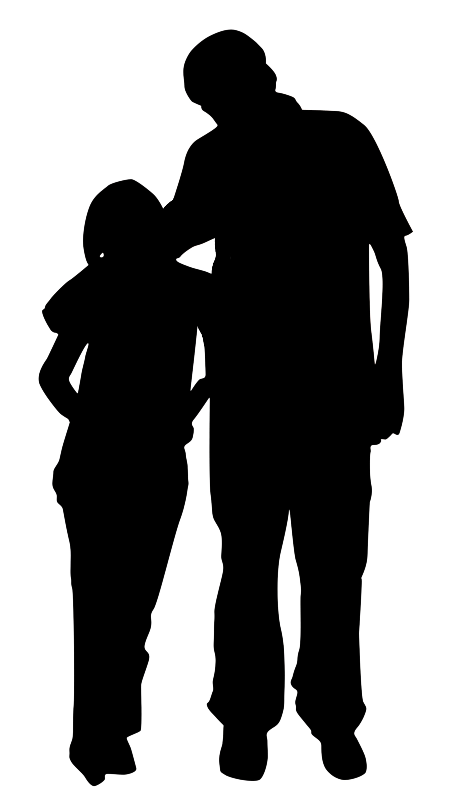 Free Father Daughter Silhouette Clip Art, Download Free Clip.