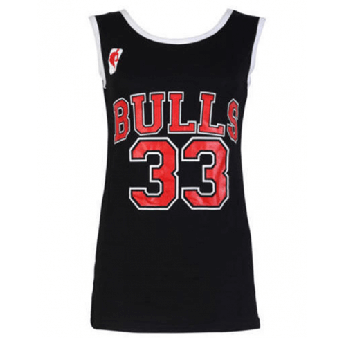 Ladies Bulls 33 Varsity American Basketball Vest T.