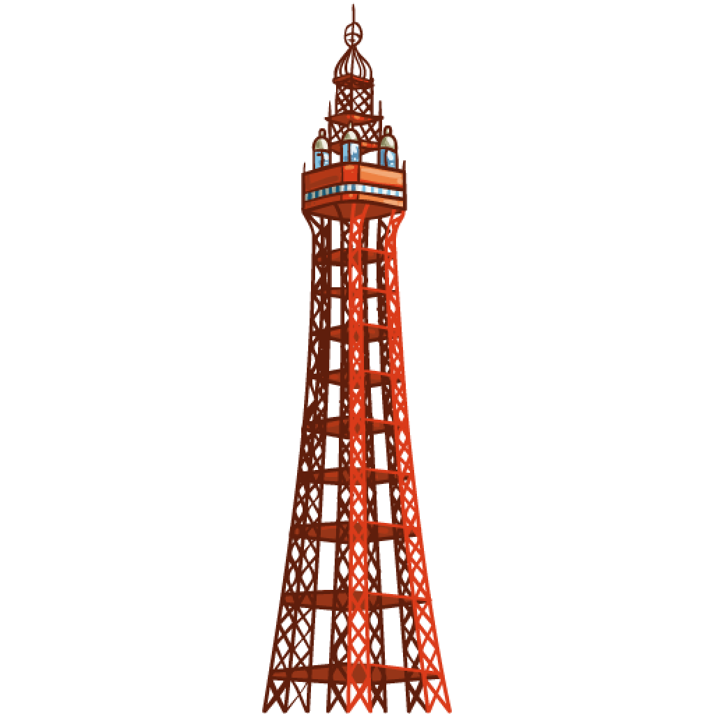 Blackpool clipart.