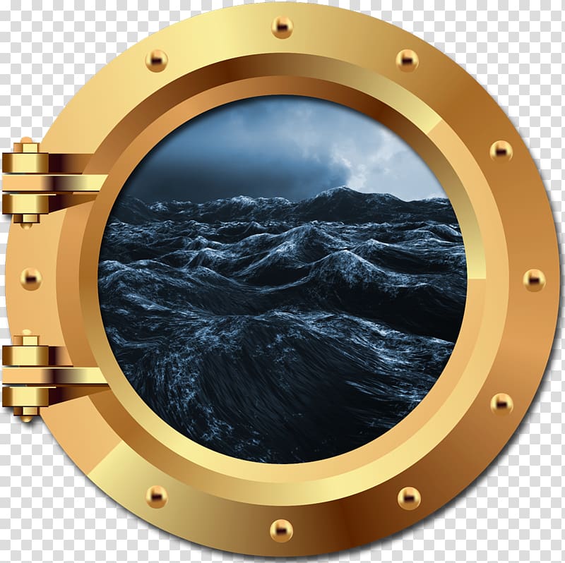 Porthole The Seas That Mourn Ship Brass, Ship transparent.