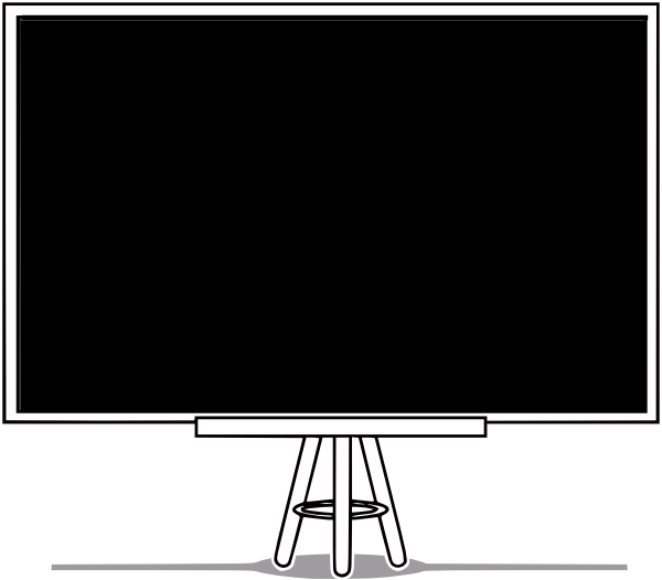 Blackboard clipart black and white Transparent pictures on F.