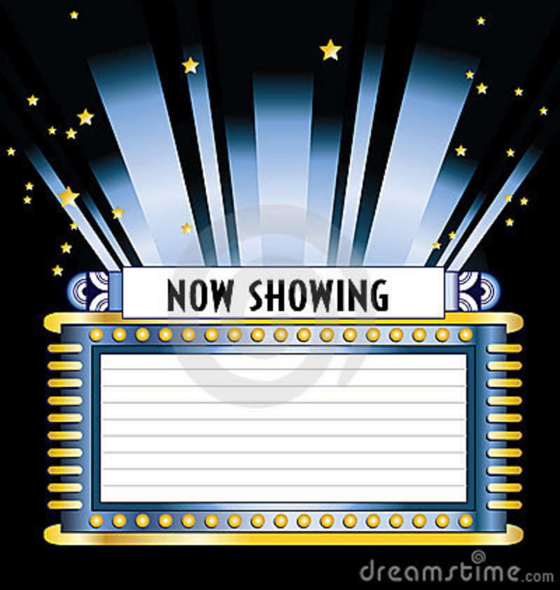 Theater Marquee Clip Art.