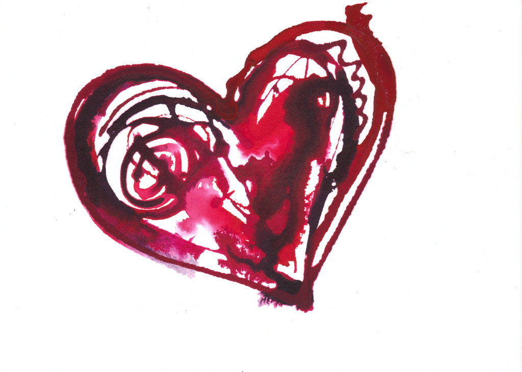 Bleeding Heart Clipart.