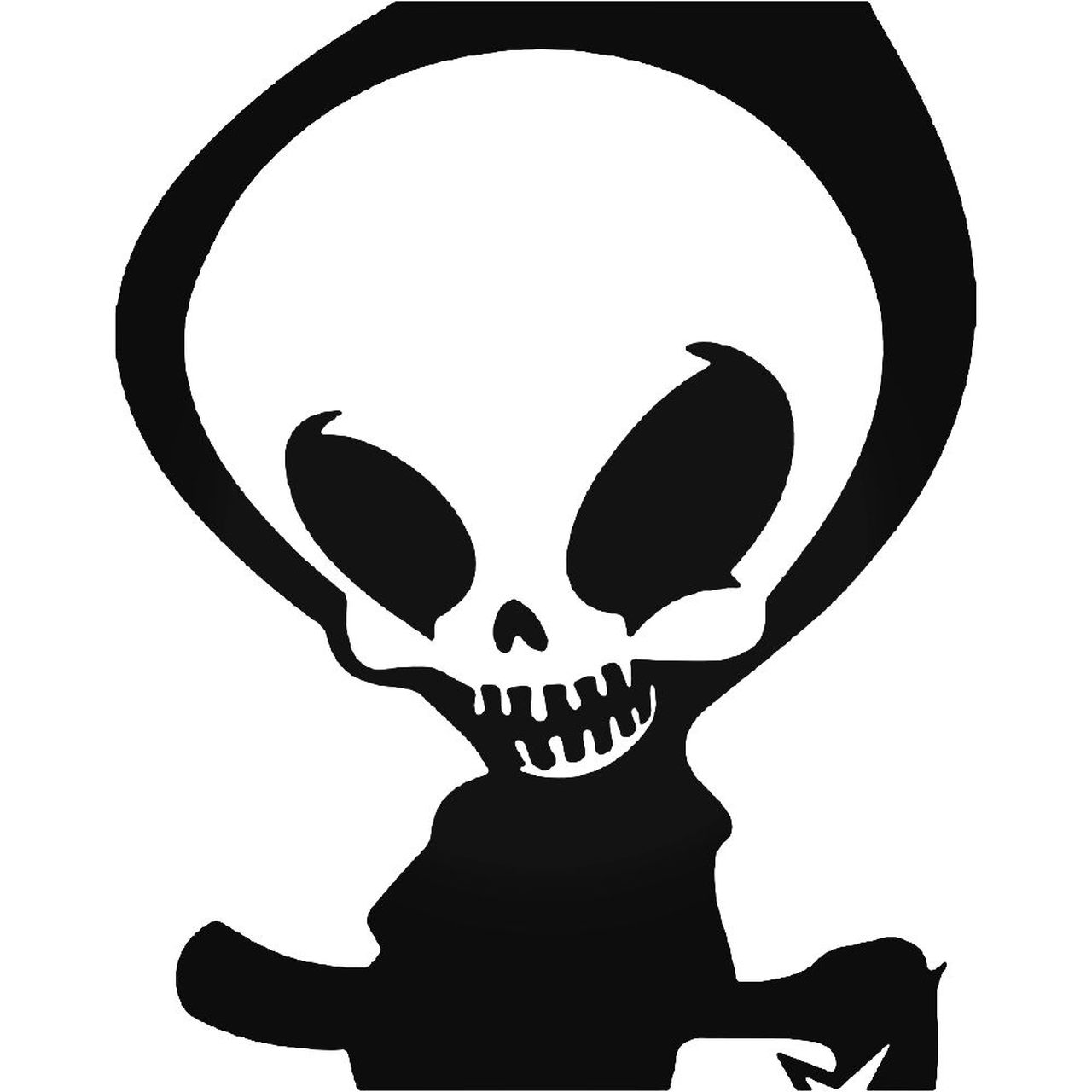 E Reaper Checker Blind Skateboards Sticker.