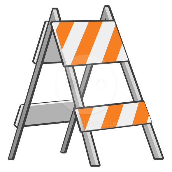 Free road construction clipart.