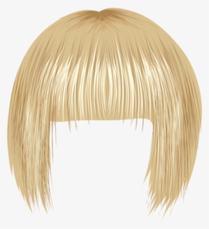 Blonde Wig Png PNG Images.