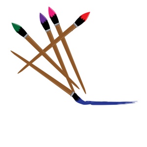 Paint Brush Clip Art Free.