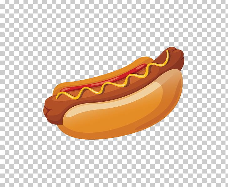 Hot Dog Sausage Sandwich Hamburger Bratwurst Fast Food PNG.