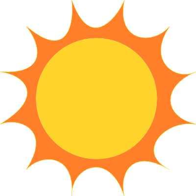 The Sun Clipart.