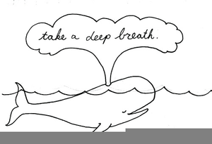 Take A Deep Breath Clipart.