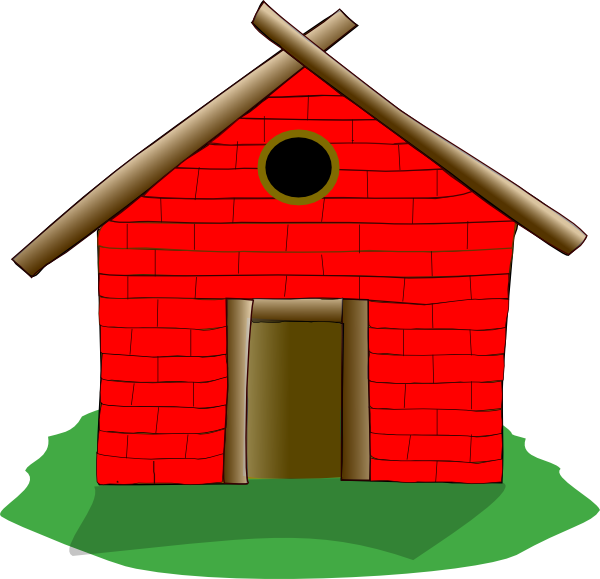 Clipart brick house.