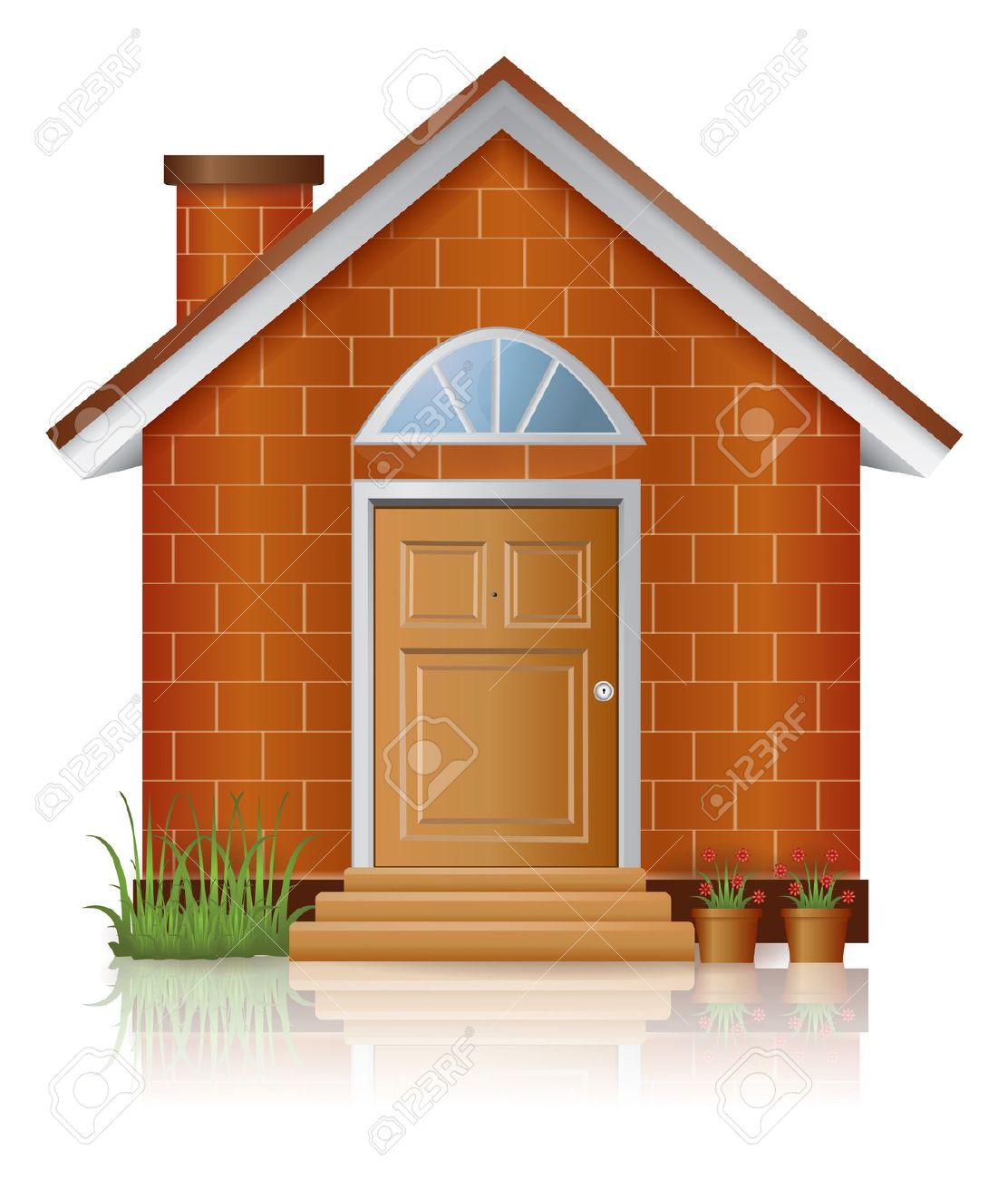 34+ Brick House Clipart.