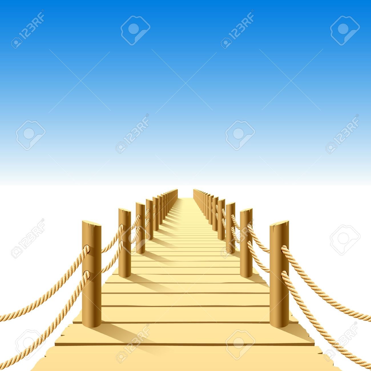 Wood Pier Clip Art.