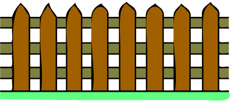 Fence Clipart.