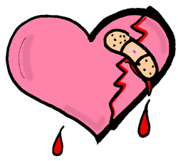 Broken Heart Clipart.