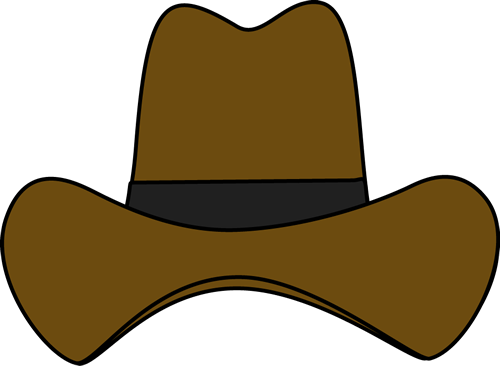 Cowboy cap clipart.