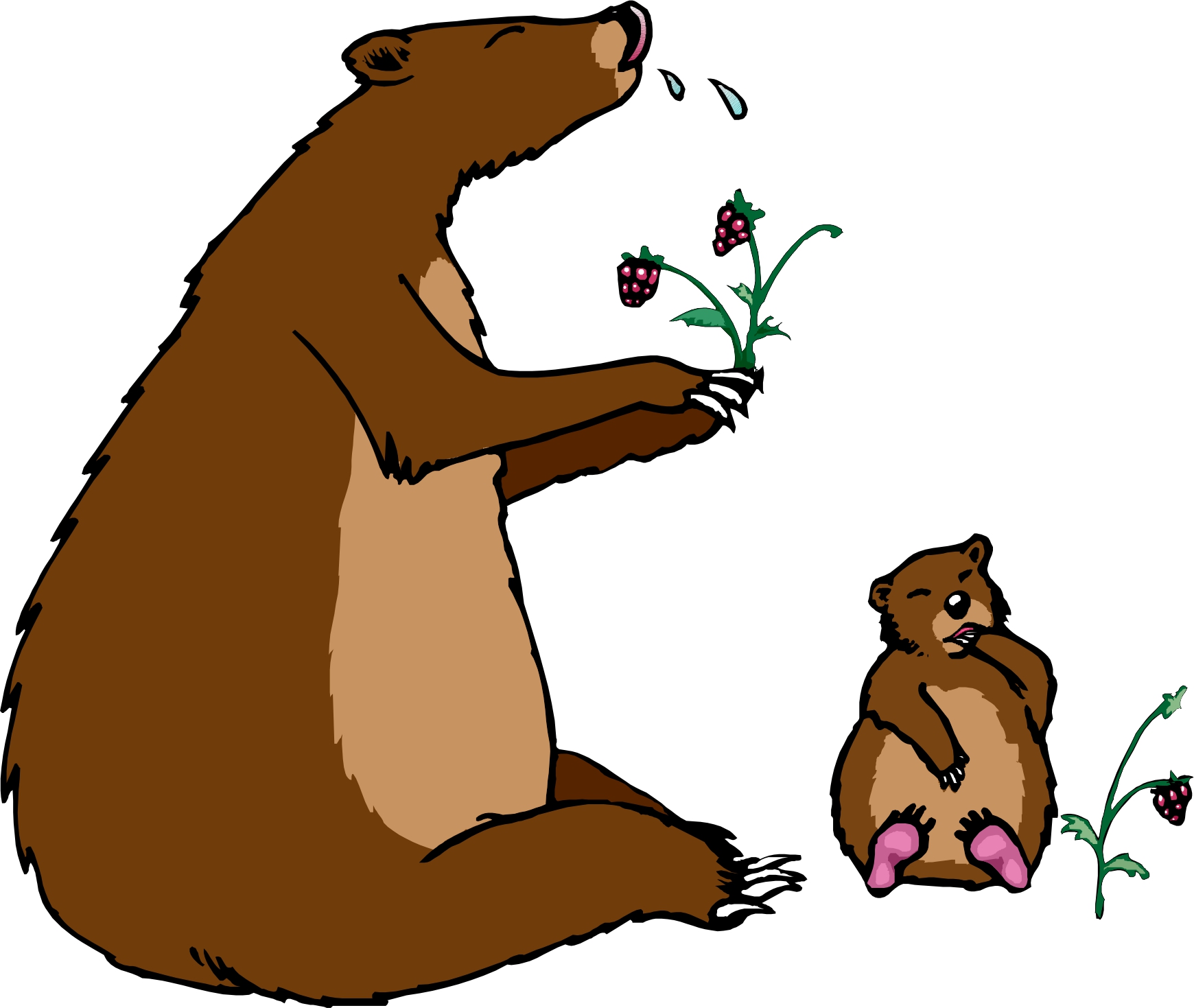 Brown Cartoon Clipart.