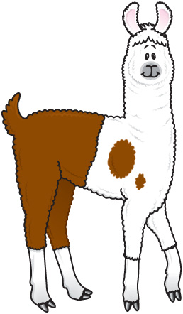 Llama clipart free.