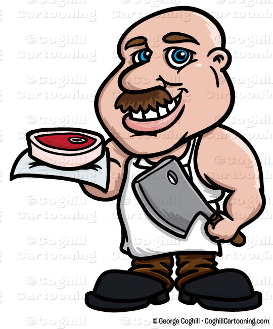 Butcher Clipart.