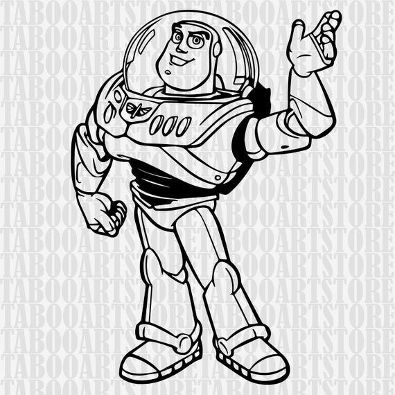 SVG Toy Story svg, Buzz Lightyear svg, Buzz Stencil, toy story clipart,  Disney Clipart,Buzz SVG, Instant Download, toy story eps,.