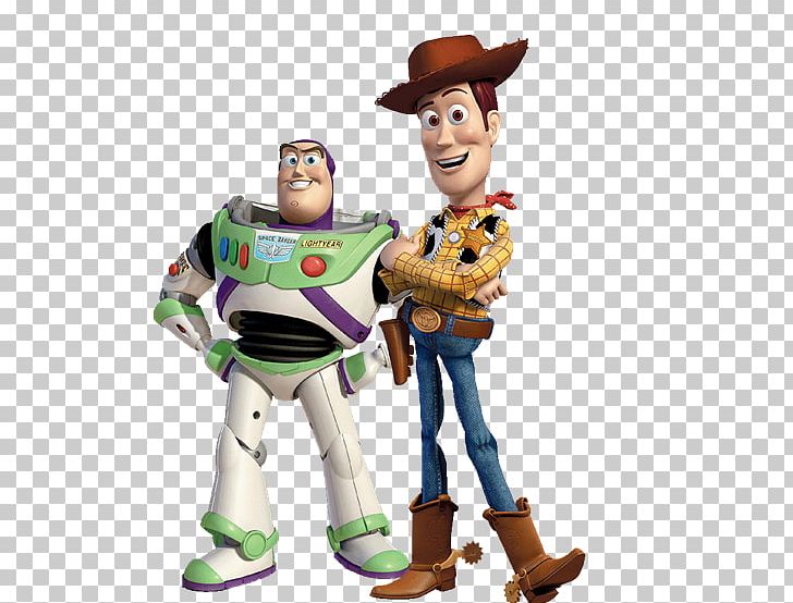 Sheriff Woody Buzz Lightyear Jessie Toy Story Standee PNG.