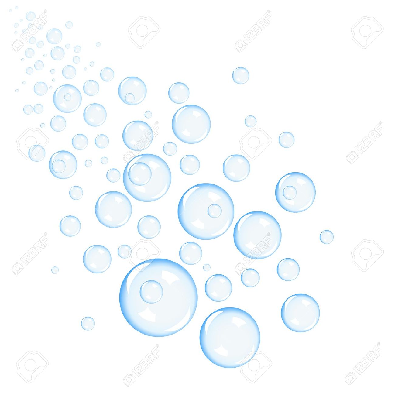 Soap With Bubbles Clipart.