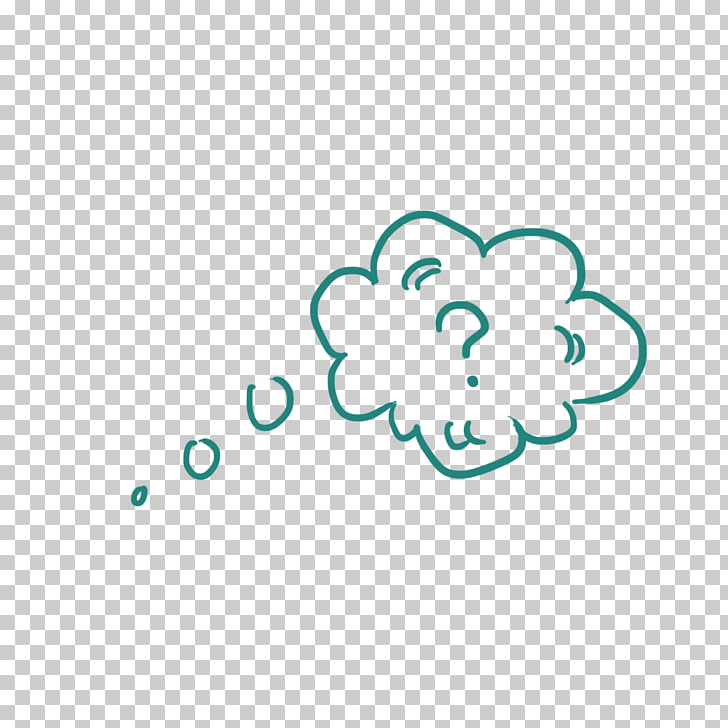 Logo Computer file, Green thinking bubbles PNG clipart.