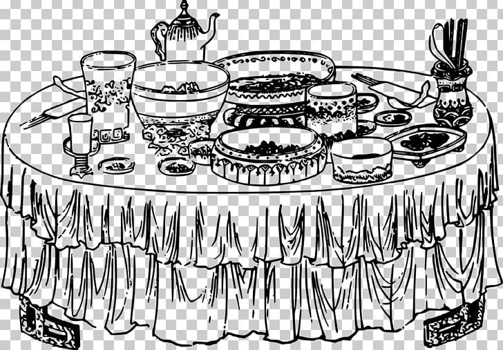 Buffet Table Breakfast PNG, Clipart, Artwork, Black And White.