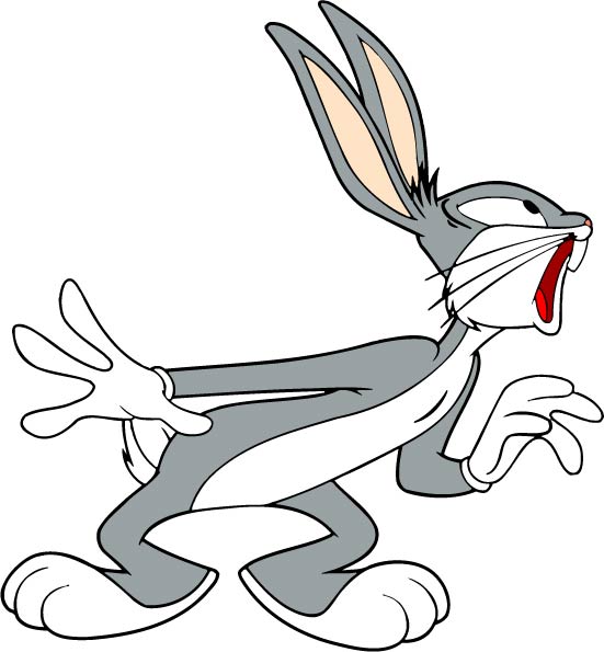 Collection of Bugs bunny clipart.