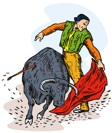 1,194 Bullfighting Stock Vector Illustration And Royalty Free.