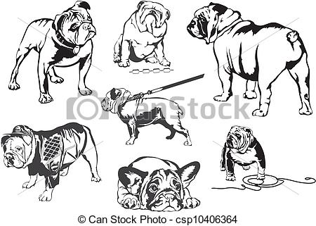 Black bulldog Clip Art Vector Graphics. 1,719 Black bulldog EPS.