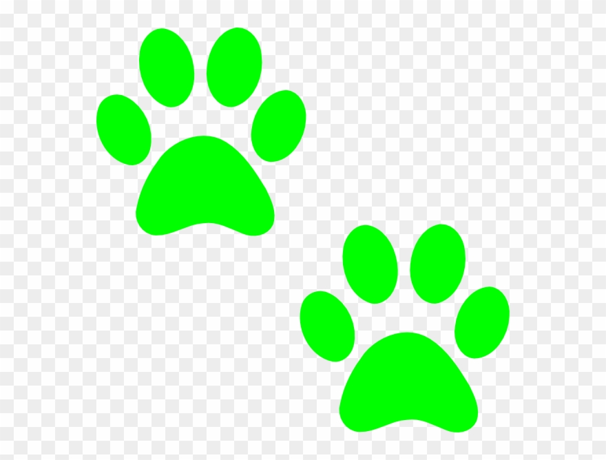 Bulldog Paw Print.