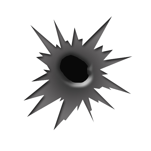 Bullet holes PNG images free download, bullet shot hole PNG image.