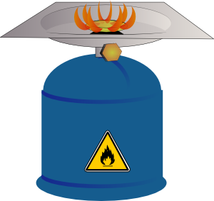 Camping Gas Burner clip art Free Vector / 4Vector.