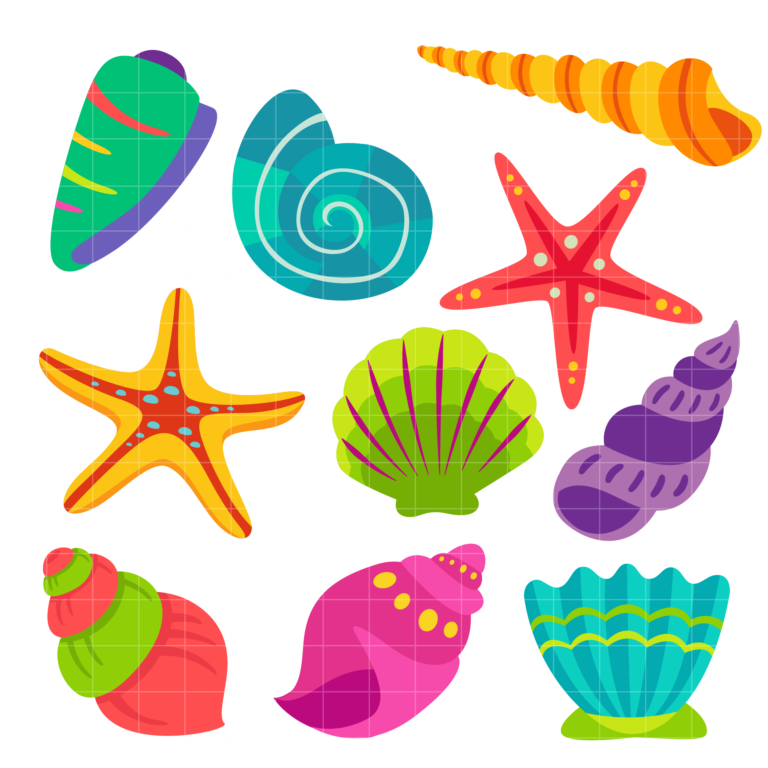 Seashell Clip Art & Seashell Clip Art Clip Art Images.