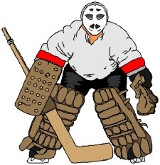 Showing post & media for Ice hockey goalie cartoon.