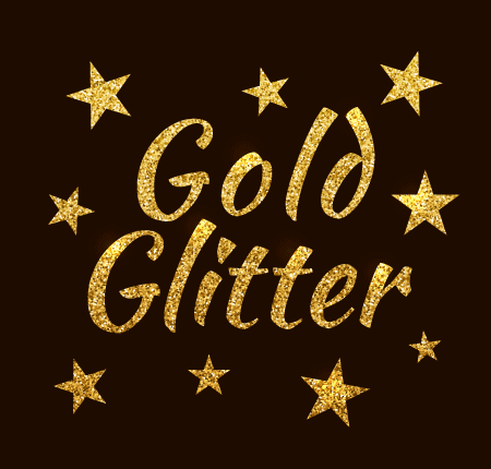 How to Create a Gold Glitter Texture with Stipplism in Adobe.