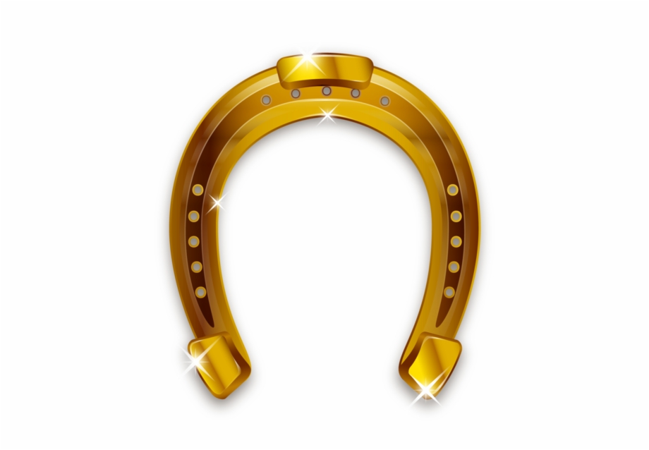 Gold Horseshoe Png.