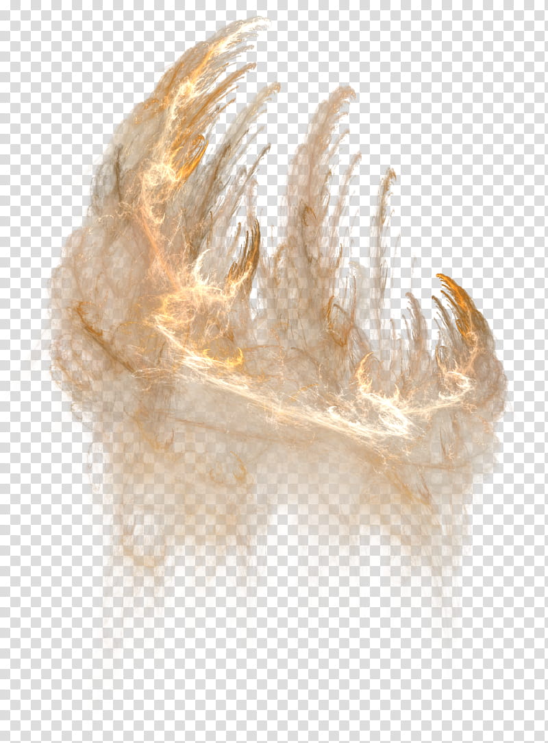 Fire on the Horizon, brown smoke transparent background PNG.