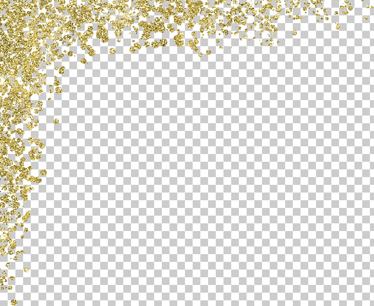 Gold Glitter Material, gold PNG clipart.