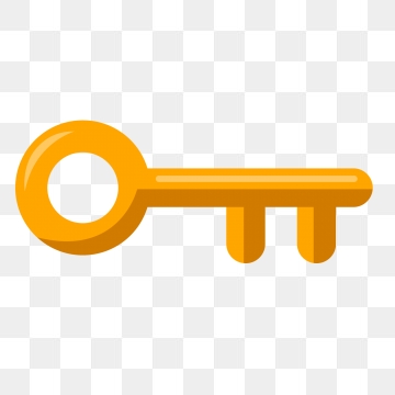 Golden Key Png, Vector, PSD, and Clipart With Transparent Background.