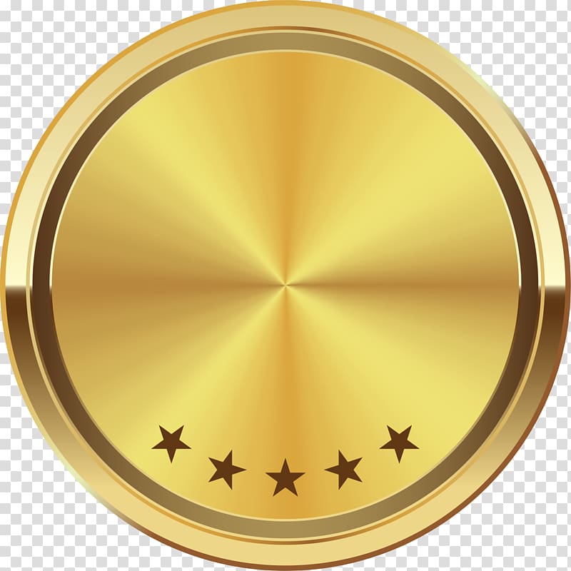 Round gold illustration, Logo Gold Symbol , Golden Star logo.